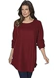 Roamans Women's Plus Size Sherpa Tunic