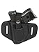 New Barsony 6 Position Ambidextrous Pancake Holster for Ruger Crimson Trace LG-449