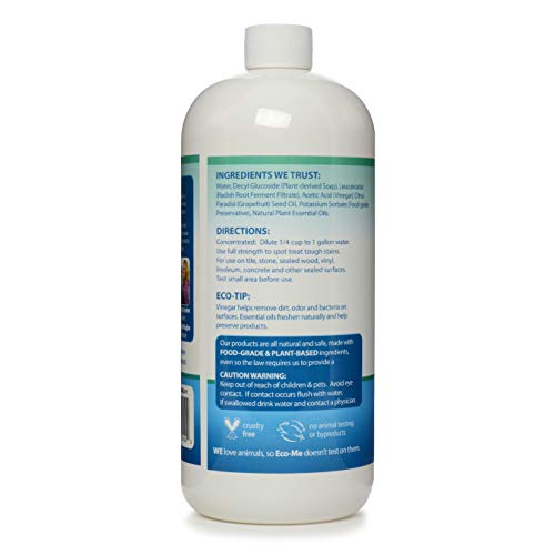 Concentrated MuliSurface and Floor Cleaner, Herbal Mint, 32 Fl
