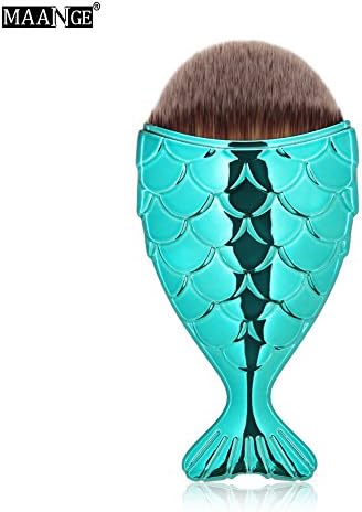 ITITI Mermaid Makeup Powder Blush Brushes Set Cosmetic Make Up Brush Tools Beauty