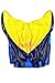 Fin Fun Mermaid Tail Only, Reinforced tips, No Monofin, Blue Tang, Child 6