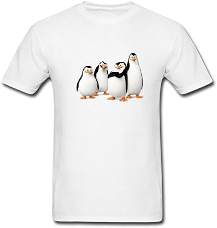 FAMCOM Penguins Men's Short Sleeve Graphic T Shirt