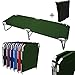 MagshionHunter Green Camping Folding Military Cot Outdoor + Free Storage Bag