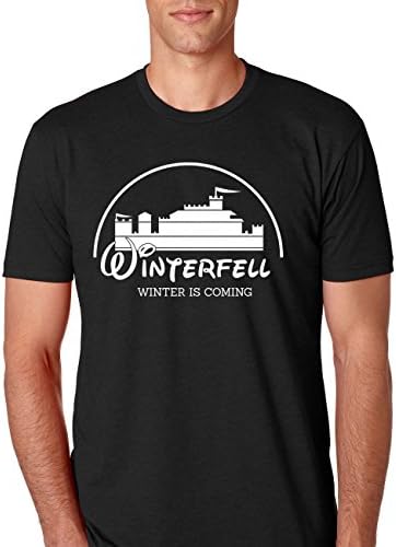 Game of Thrones "Winterfell Winter Is Coming" Mens T-Shirt