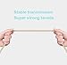Micro USB Cable 3Pack 3FT 6FT 10FT Nylon Braided Android Charging Line Micro USB Cable for Android, Samsung, HTC, Motorola, Nokia and More(Gold)