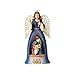 Enesco Jim Shore Heartwood Creek Nativity Angel with Pierced Wings Stone Resin, 10.3” Figurine