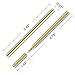 SMOOTHERPRO Solid Brass for Gift School Office with Clip G5 Refill EDC Smooth Writing Pen Sanded Glossy