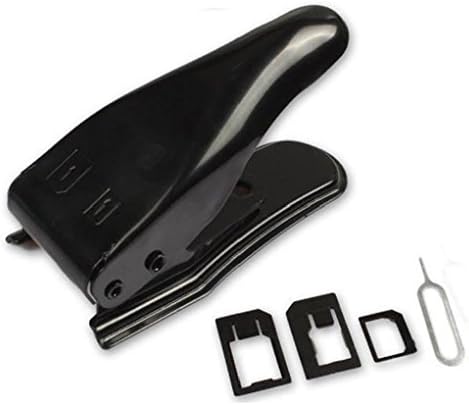 Dual SIM Normal/Micro SIM Cutter with 3 SIM Card Adapter 1 Eject Pin for iPhone X / 8 / 7 / 7 Plus / 6s / 6s Plus