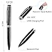 Voice Recorder - 8GB 96 Hrs Recording Capacity Digital Voice Activated Recorder Pen with Mini USB Disk, Record and Save with One Key, Sound Audio MP3 Recoding Device by WEEFUN