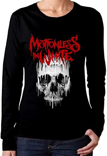 Women Motionless in White Music Band Outdoor Long Sleeves T Shirt