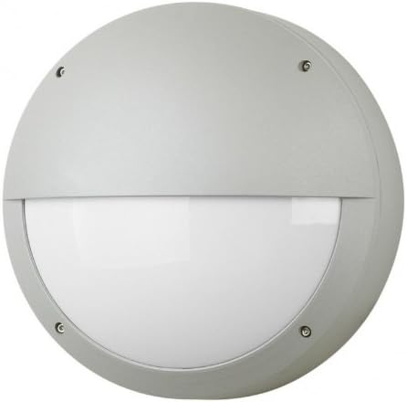 Stone Lighting WO813WHQ26 Outdoor Wall Lux Round Visa White Compact Fluorescent Quad 2x26W