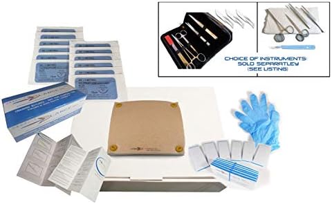 NEW RELEASE! Suture Practice Kit, Medical, Nursing - Sigma Lance's Advanced Suturing Systems (Advantage MK II Model and Sutures)