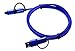 4 in 1 multi-use phone charging data cable, blue cloth weave data cable, support for all Android phone charging and USB2.0 data transmission, line length 5ft / 1.5m, QiCheng & Start