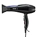 Ptatoms AC 2100w Constant Temperature Professional Hair Dryer with Blue light negative ionic function 2 Speeds - 3 Heat Settings for home barbershop -Black
