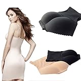 Womens Abdomen Padded Seamless Hip Enhancer Shaper Panties Underwear