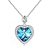 GAEA H - Heart Present Series Elegant Heart Pendant Necklace Crystals from Swarovski GHJN095LAN