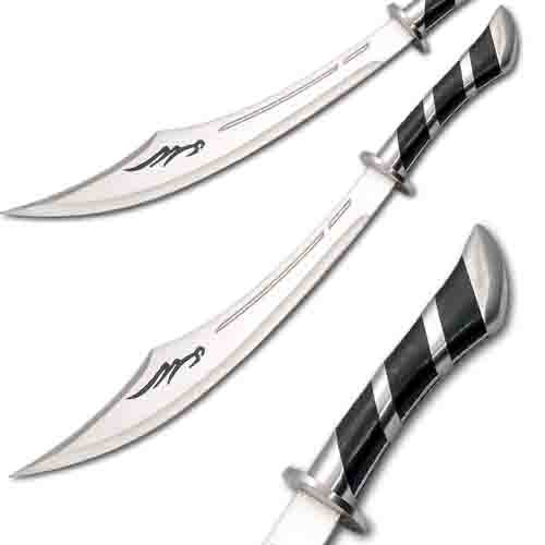 Fantasy Warrior Full Tang Sword - Scimitar Slasher