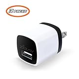 ZiBay USB AC Wall Travel Charger Adapter for all Smartphones (3 Pack)