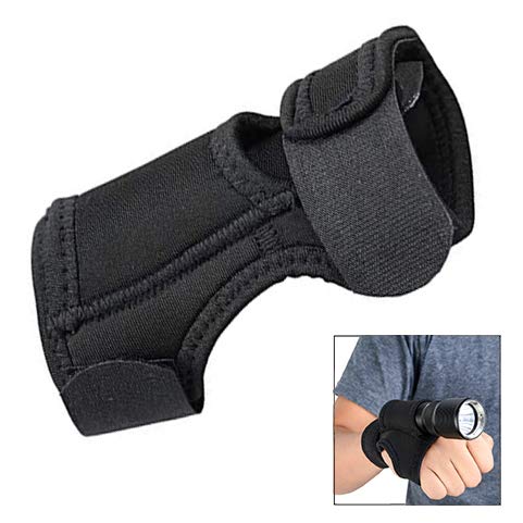 XLKJ Diving Light Flashlight Glove Holder,Universal Adjustable Hand and Arm Strap Wrist Glove Hand Mount Diving Accessories for Diving Hunting