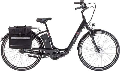 Zündapp E-Bike Alu-City Green 3.0 | 28 Zoll | inkl. 2. Akku + Packtasche | 250 W | Vorderradmotor | 36 V | SAMSUNG Akku | 11 