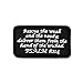 Tactical Combat Bagde Military Hook and Loop Badge Embroidered Velcro Morale Patch - Psalm 82:4 BNW