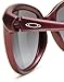 Oakley Women's OO9160 Pampered Sunglasses, Rose Velvet Frame/Black & Grey Gradient Lens, 58 mm