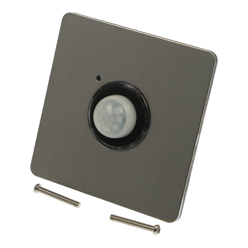 Elkay Columbus 770A-2 PIR Sensor with Timer, Stainless Steel, Standard switch size 85 x 85mm