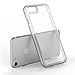iPhone 7 Case, Mercase Crystal Clear Hard PC Back Cover TPU Bumper [Drop Protection/Shock Absorption] Raised Bezels Protective Case For Apple iPhone 7 - Crystal Clear