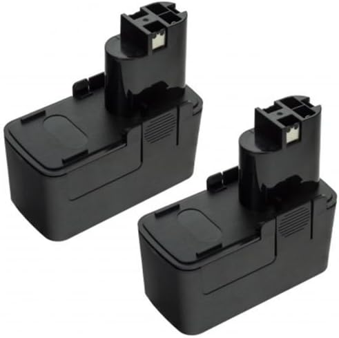 MTEC Battery for Bosch BAT001 GSR 9.6/GBM 9.6VES-2, GBM 9.6VES-3/Set of 2 pdr