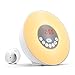 vodool Sunrise Alarm Clock, Digital LED Wake Up Light Clock by 7 Color Switchs 10 Brightness Levels and FM Radio, Multiple 6 Nature Sounds Sunrise Sunset Simulation for Bedrooms