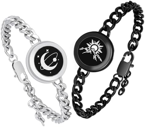 Amazon.com: EAOYAO Long Distance Touch Bracelets,Vibration & Light