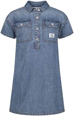 calvin klein chambray shirt dress Chambray Mini Shirt Dress