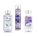Bath & Body Works ~ Signature Collection ~ Winter 2016 ~ Frosted Snow Blossom ~ Shower Gel ~ Fine Fragrance Mist & Body Lotion ~ Trio Gift Set