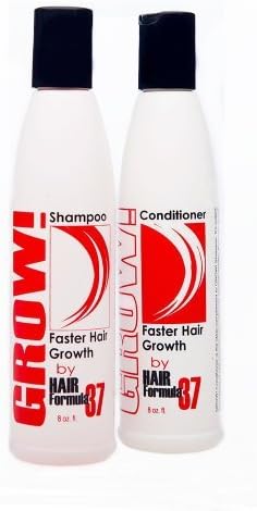 Grow Shampoo and Conditioner for Faster Growing Hair with Biotin for Stronger Hair Growth