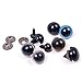 WXLAA 5 Pairs 18mm Eyes For Teddy Bear Craft Plastic Eyeballs Stuffed Animal Dolls Toys Safety Plastic Snap