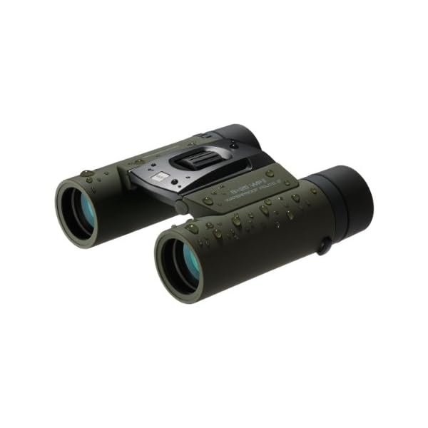 Olympus 8x25 WP II Fernglass (Wasserdicht, Beschlagsfrei, Staubschutz, 10-fache Vergrößerung), geeignet für Outdoor-Einsätze, grün – Bild 4