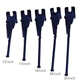 Fansport Bike Kickstand, Bicycle Kickstand Single-Sided Support Rear Mount Stand for Kids Bike