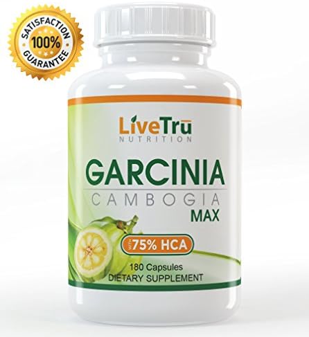 MAX Pure Garcinia Cambogia Extract - 75% HCA, 4200mg. MAXIMUM WEIGHT LOSS - Safe, &amp; Natural! 180 caps
