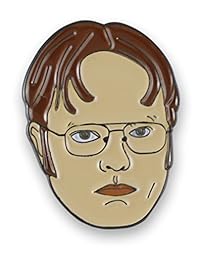 Prendedor esmaltado Dwight Schrute Rainn Wilson