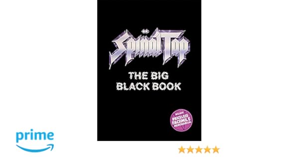 Spinal Tap The Big Black Book