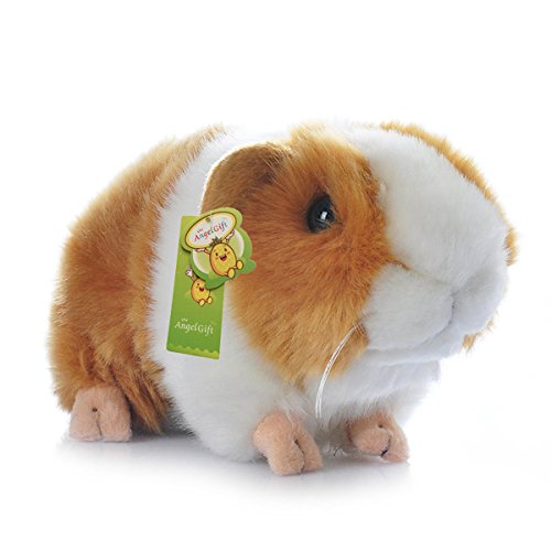 Cuddly Big Soft Toys Emulation Yellow Guinea Pigs Doll 7 Soft Baby Stuffed Animal Toy Valentine's Day Birthday Xmas Christmas Wedding Anniversary Presents Gifts by AngelGift