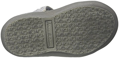 Hanna Andersson Maya Girls Mary Jane (Infant/Toddler), Silver Glitter, 4 M US Toddler