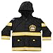 Western Chief Boy's F.D.U.S.A. Firechief Raincoat (Toddler/Little Kids/Big Kids) Black 6 Little Kid
