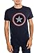 Marvel Universe Captain America Shield T-Shirt Size : Medium
