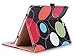 ProCase Galaxy Tab S2 9.7 Case - Leather Stand Folio Case Cover for Galaxy Tab S2 Tablet (9.7 inch, SM-T810 T815 T813) - Circles
