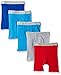 Hanes Boys Long Leg Boxer Briefs with Comfort Flex® Waistband 5-Pack (Medium, Assorted)