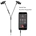 BYZ In-Ear Earbuds Sports Headphones Wired Earphones with Microphone Black