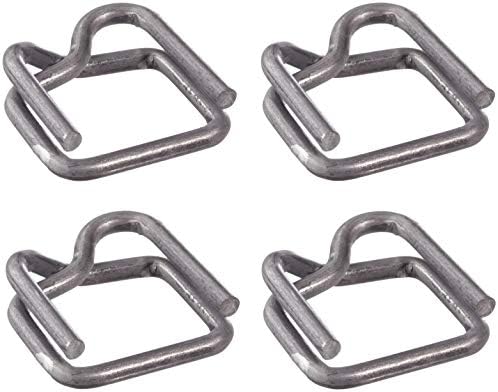 PAC Strapping B-4A 1/2" Wire Buckle, 1000 Count (Fоur Расk)