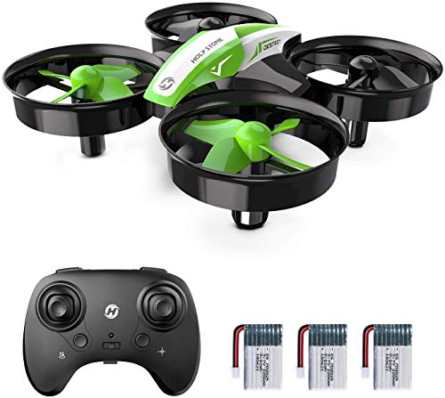 Holy-Stone-HS210-Mini-Drohne-fuer-Kinder-RC-Quadrocopter-Helikopter-Ferngesteuert-mit-3-Akkus-21-Min-Lange-Flugzeit-Automatische-Hoehenhaltung360-FlipHeadless-Modus-Ideal-fuer-Anfaenger-Maedchengruen