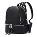 HaloVa Women's Backpack, Mini Shoulders Bag, Trendy Casual Daypack, Black